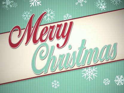 Vintage Christmas Merry Christmas