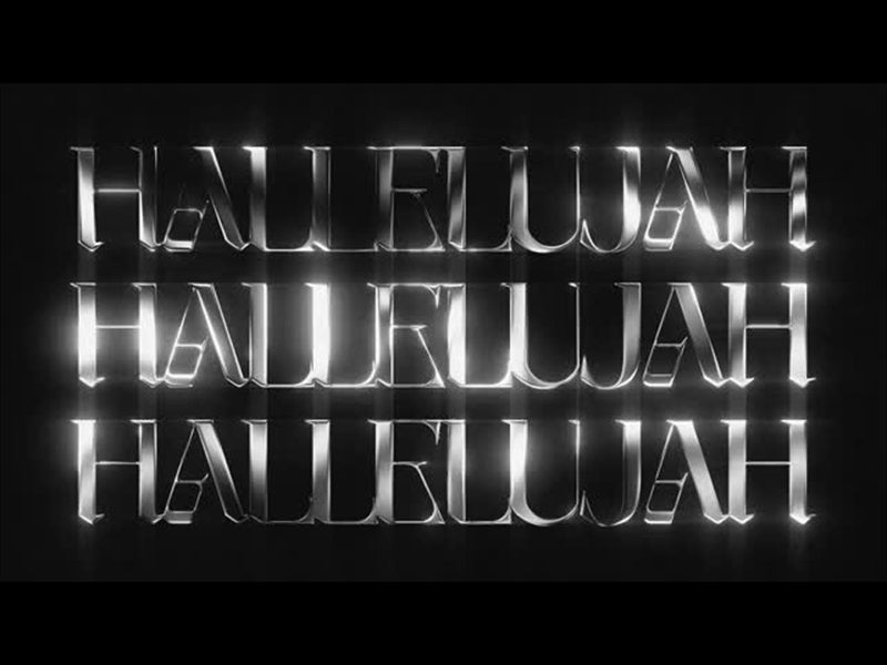 Lttrs Hallelujah Bw Triple