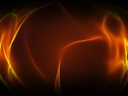 Orange Wave Warp