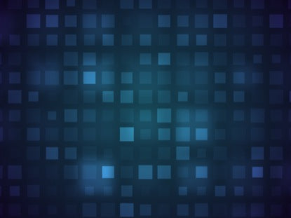 Grid Abstract Falling Blue