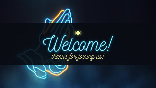 Neon Prayer Welcome Stream Still