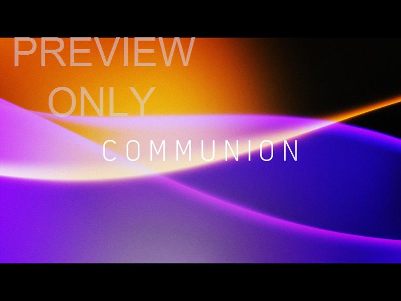 Color Drift Communion Still