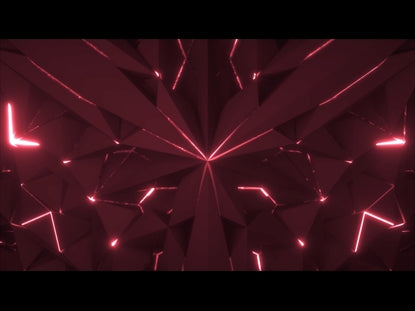 Fractal Shapes 1 Red
