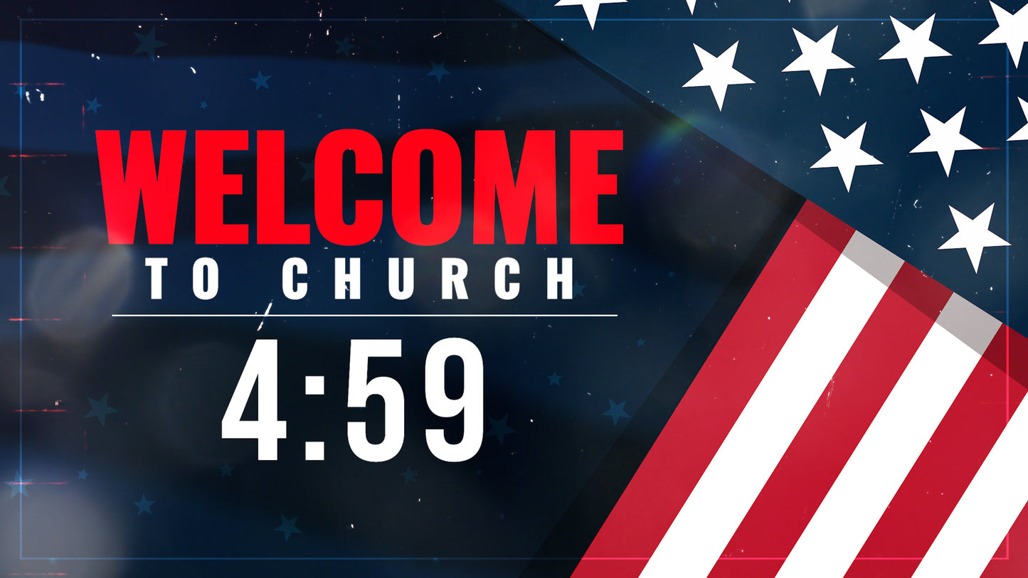 Star Spangled Welcome Countdown