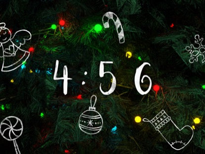 O Christmas Tree With Doodles Countdown