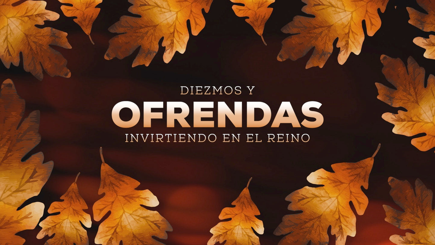 Autumn Glow Offering Still - Spanish