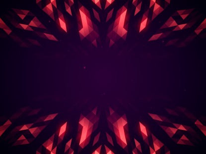 Crystal Patterns Red Depths