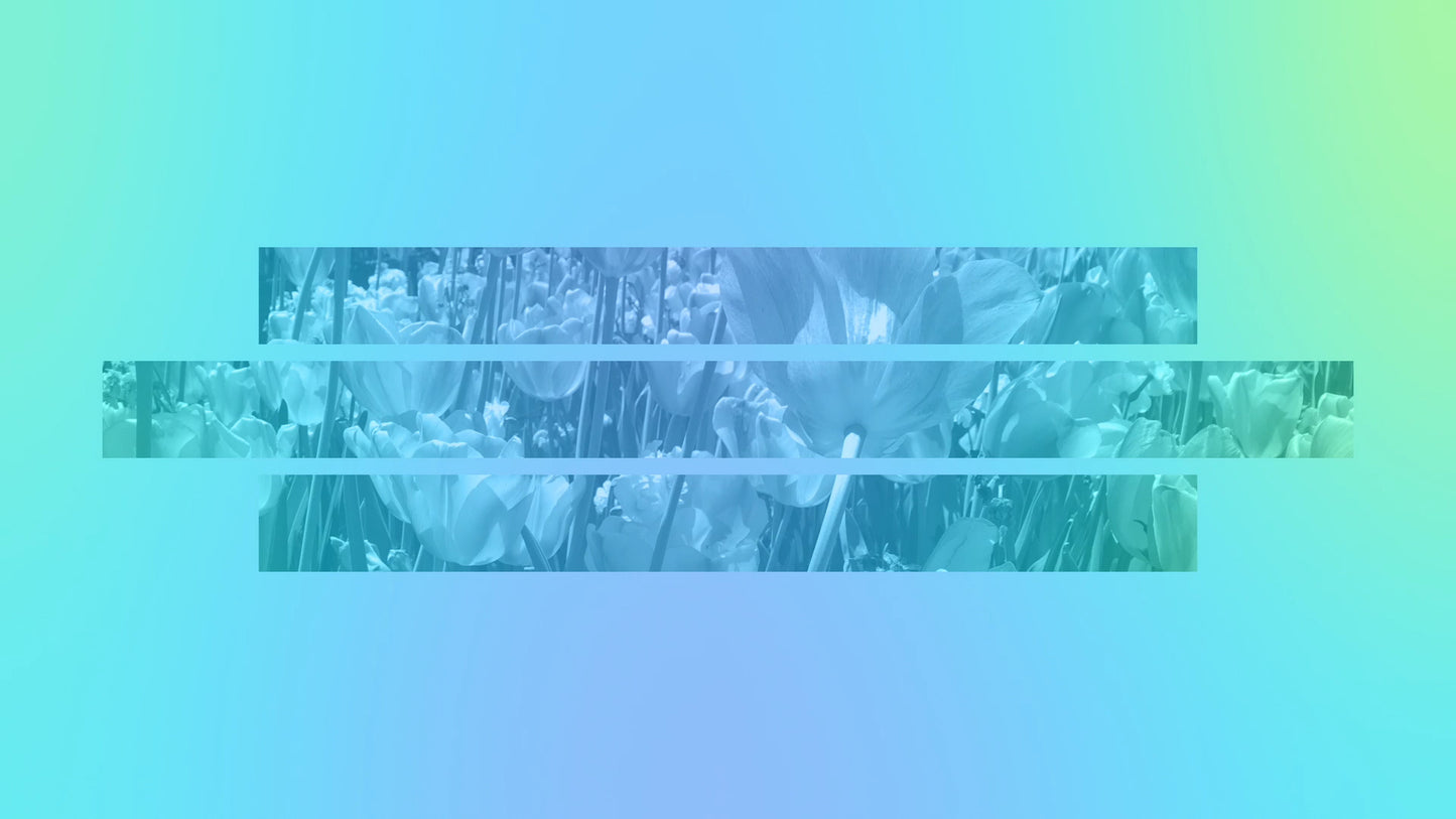 Radiant Gradient Mother's Day Title Blank 02
