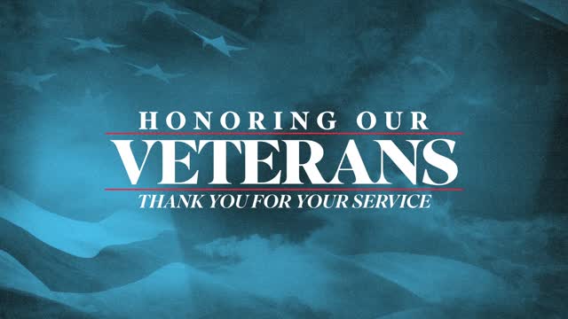 Veterans Day Flag Title