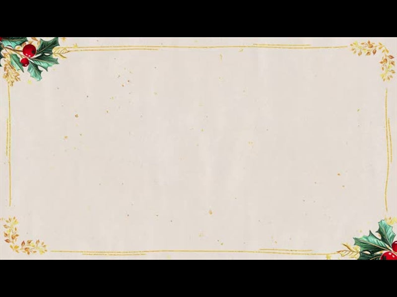 The Joy Of Christmas White Loop