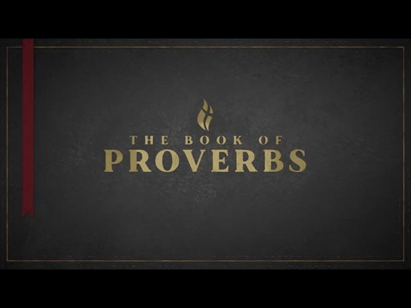 Proverbs - Black