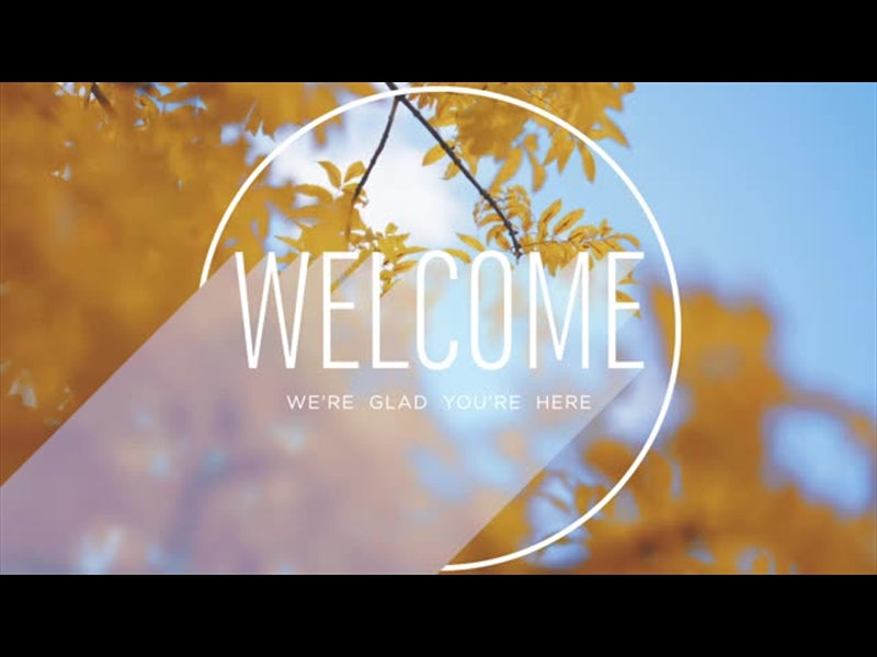Fall Shadow Welcome