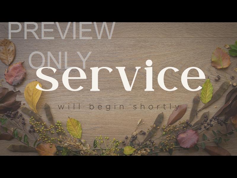Abundance Service Still