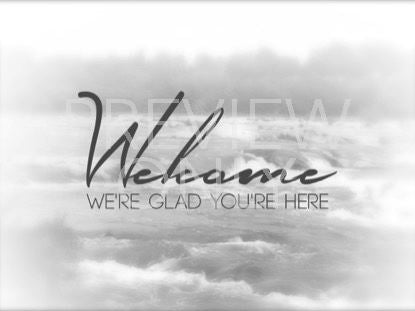 White Washed Welcome Still