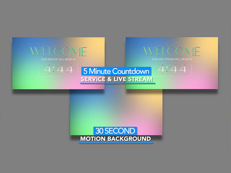 Calming Countdown Collection | Ramfaith Films | WorshipHouse Media