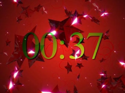 New Years Twinkling Stars Countdown