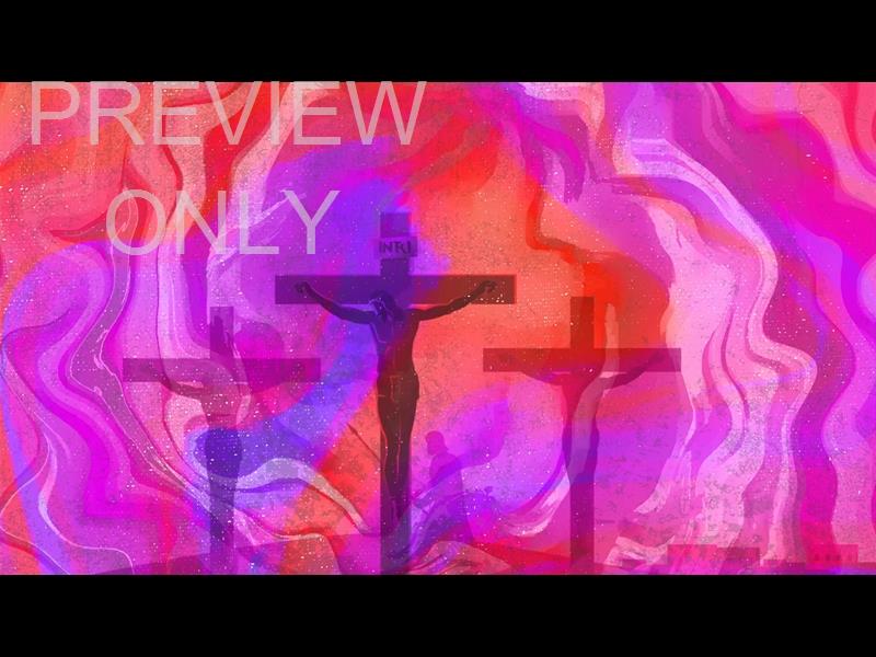 Biblical Brushes: Easter Still Background 7