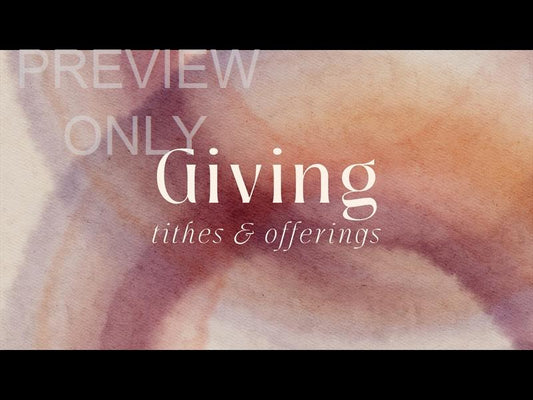 Spring Canvas Giving Still