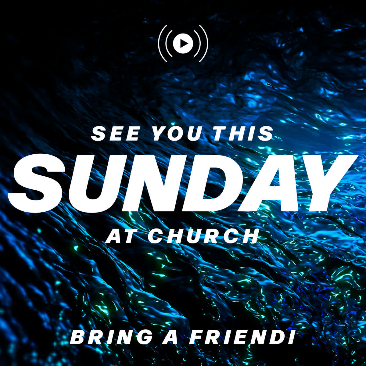 Reflective Water Sunday