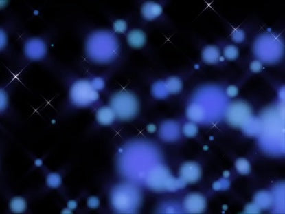 Lavender Blue Particles Loop