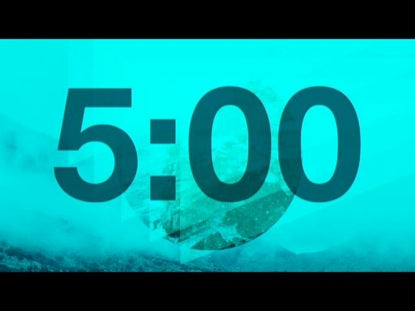 Geometric Mountain Countdown