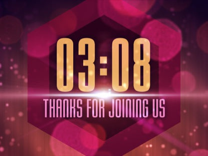 Bokeh Avalanche Countdown