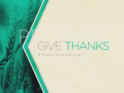 Thanksgiving Colors Give Thanks