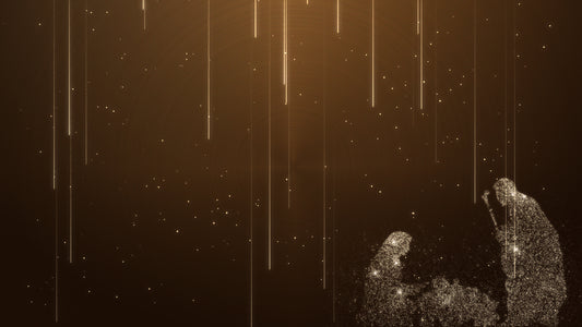 Christmas Starfall Nativity Still