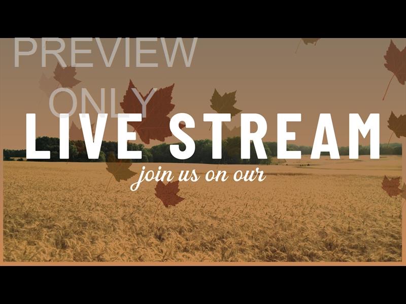 Harvest Live Stream  Still