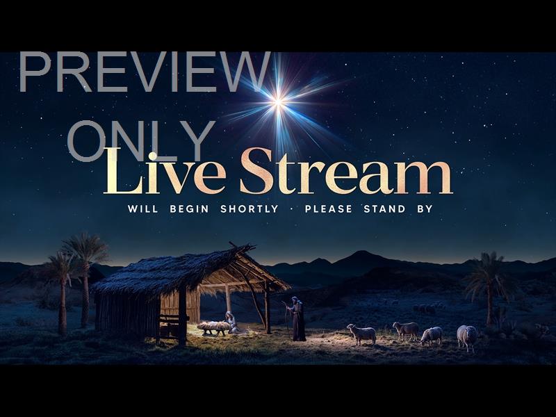 Christmas Promise Live Stream Still