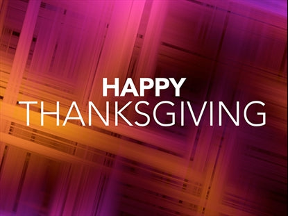 Glowlines Thanksgiving