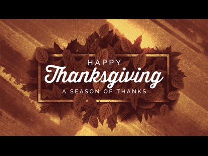 Harvest Gathering Thanksgiving Motion