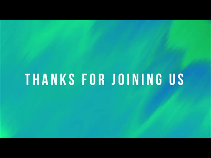 Color Sketch Motion Title - Thanks For Joining Us