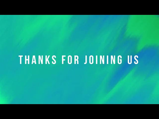 Color Sketch Motion Title - Thanks For Joining Us