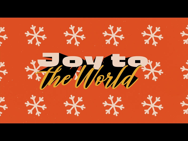 Geo Christmas Joy To The World