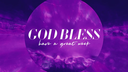 Amethyst Glow God Bless