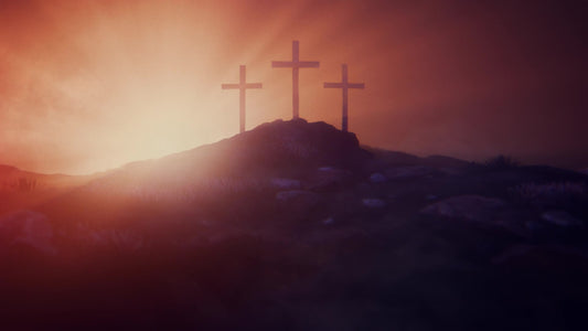 Holy Week Crosses Sun