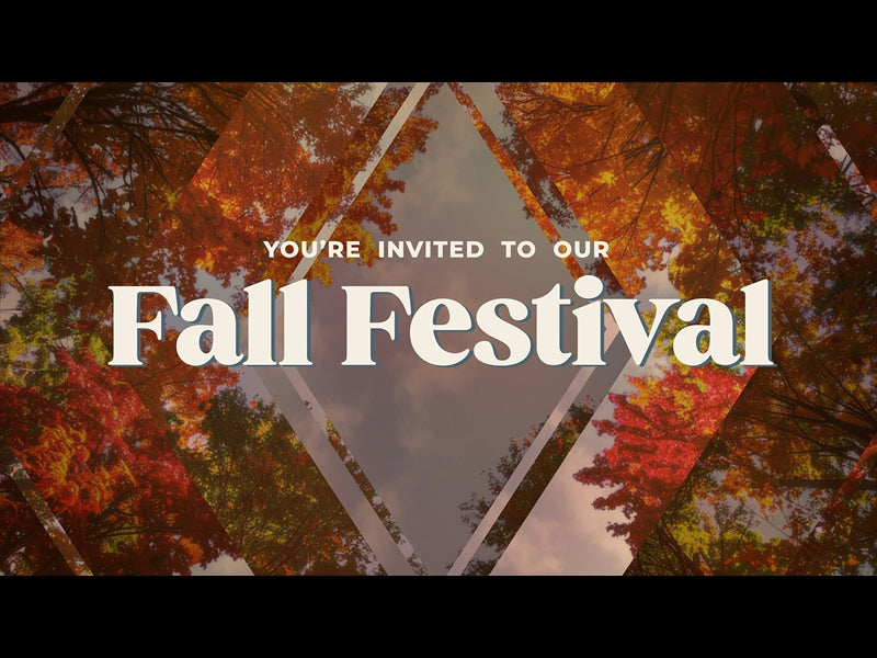 Fall Trees Fall Festival