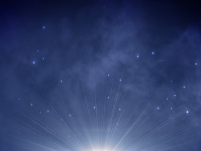 Night Clouds Particles Still