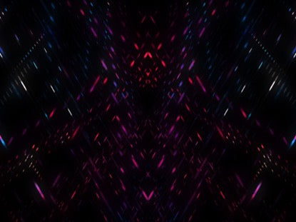 Pretty Lines Pink And Blue Mirrored