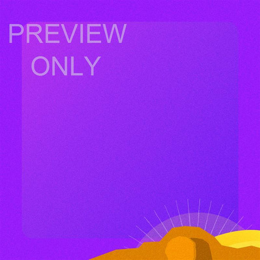 Easter Resurrection Sunday Social Graphic Blank