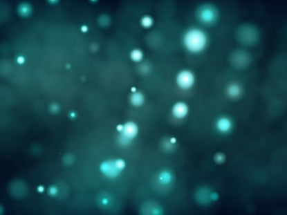 Teal Bubbles