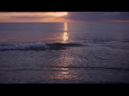 Sunset Surf Purple Gold