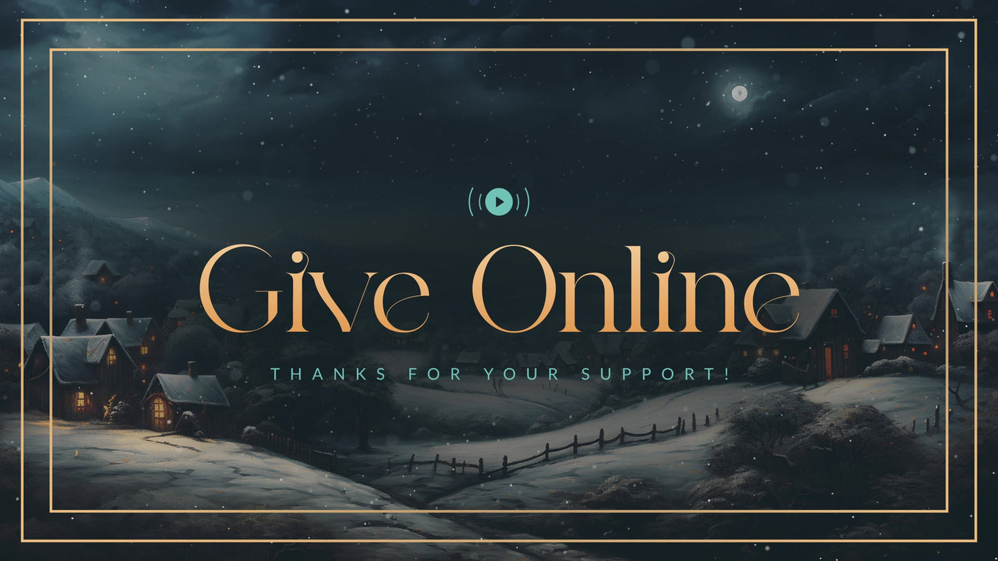 Christmas Villages Give Stream Still