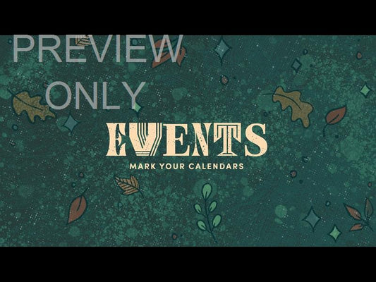 Festive Fall Events Title Still