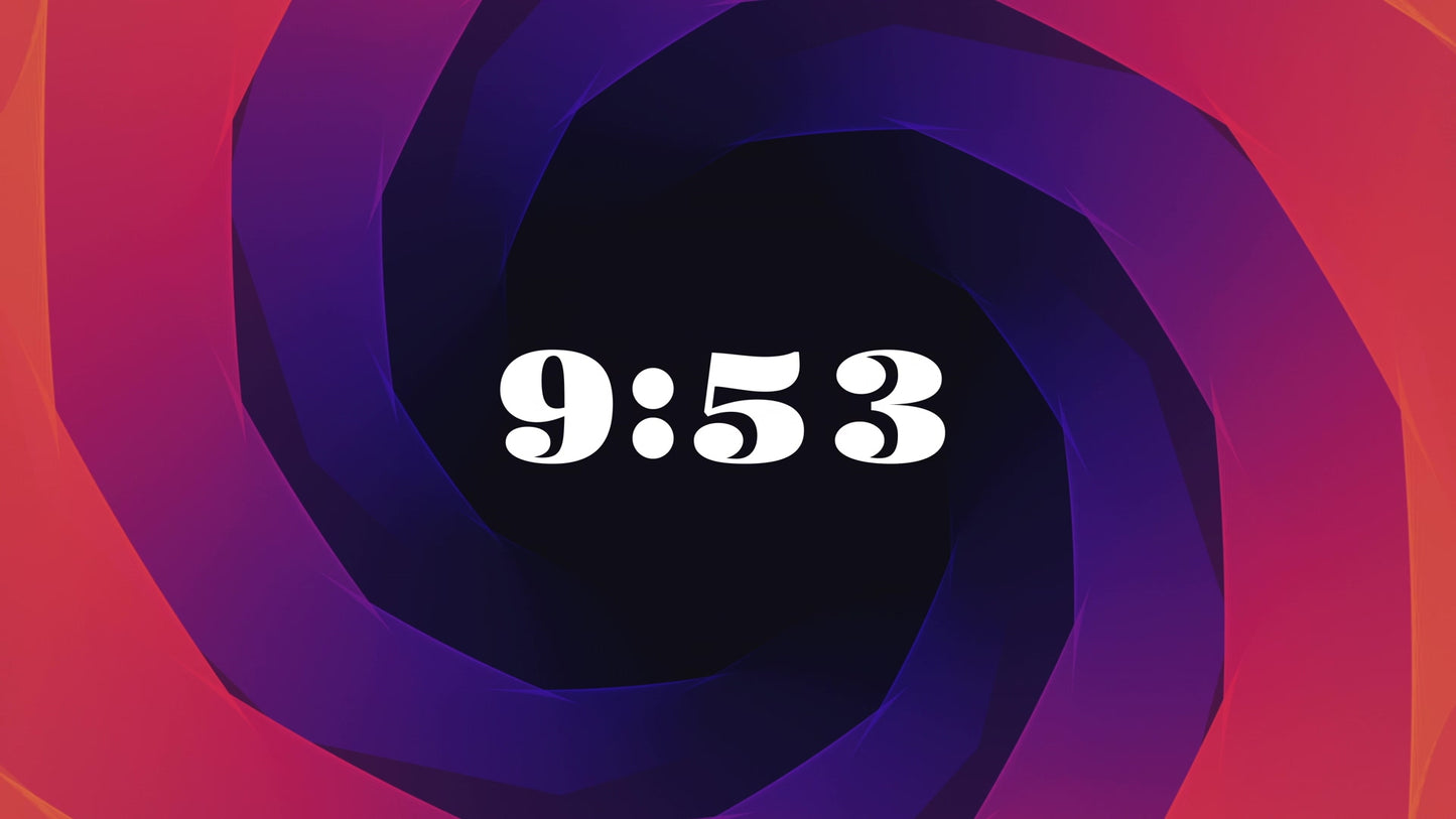 Spirals 10 Min Countdown