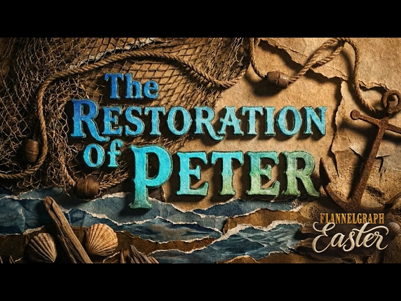 Flannelgraph Easter: The Restoration Of Peter