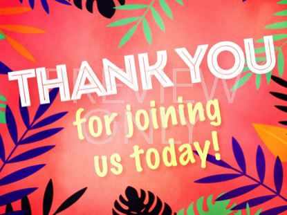 Palm Sunday Party Closing Still