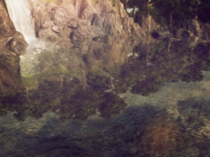Vivid Reflections Waterfall