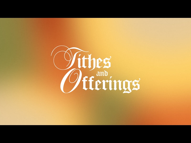 Autumn Gradients Tithes
